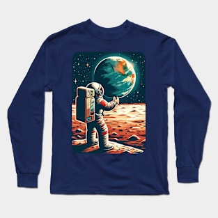 Moon Landing - Astronaut Long Sleeve T-Shirt